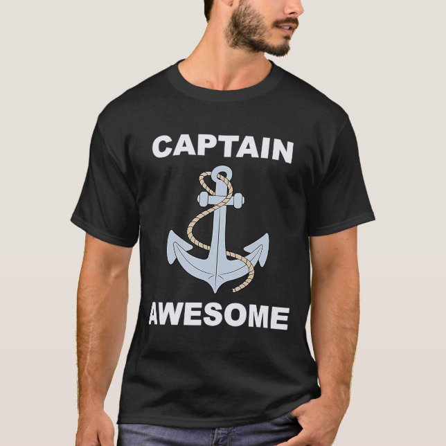 Captain Awesome T-Shirt (Front)