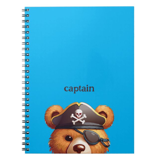 Captain Bear Notebook (Front)