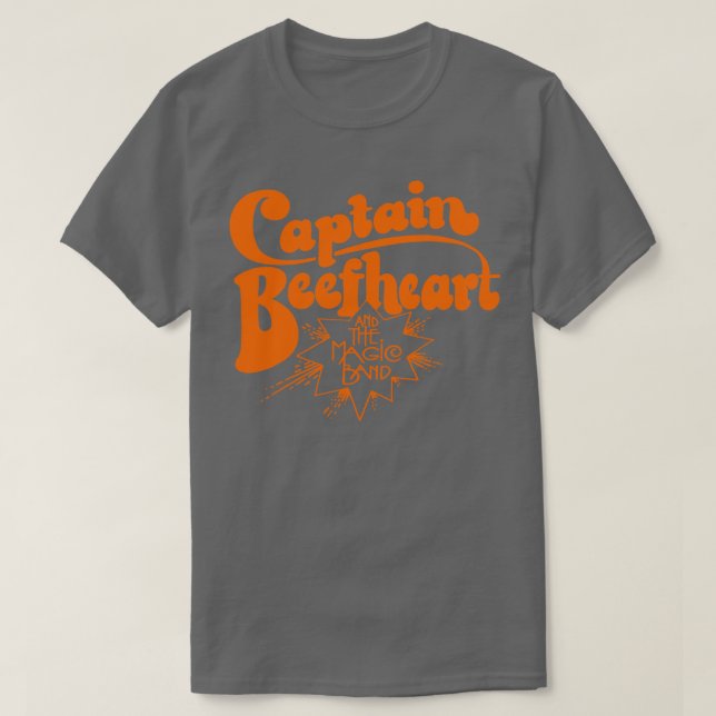 Captain Beefheart And The Magic Band T-Shirt (Design Front)