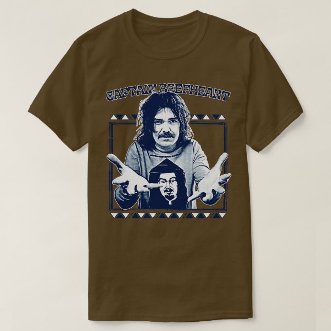Captain Beefheart Original Fan Art T-Shirt (Design Front)