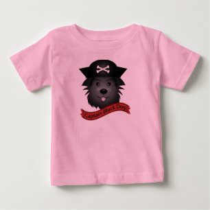 Captain Black Dog - Baby Fine Jersey T-Shirt T-Shirt