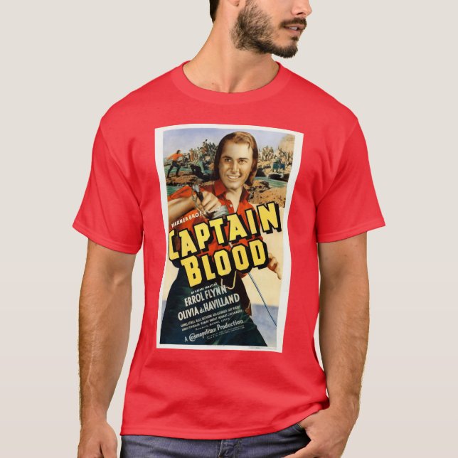 Captain Blood 1935 Oversized T-Shirt (Front)