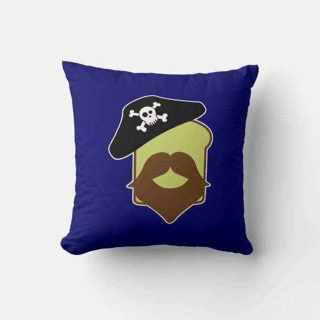 Captain Breadbeard Cushion (Front)
