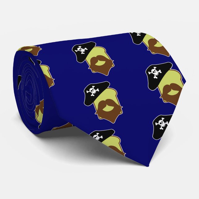 Captain Breadbeard Tie (Rolled)