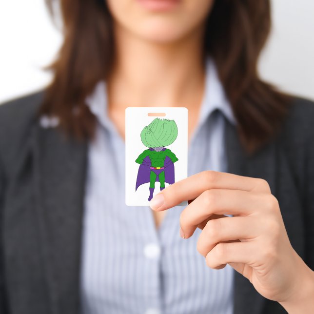 Captain Cabbage  ID Badge (Presented)
