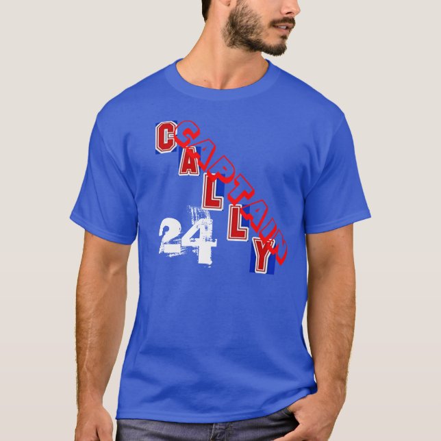 Captain Cally Broadway Blueshirts T-Shirt (Front)
