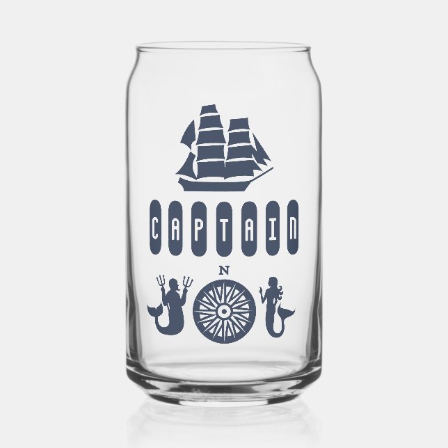 CAPTAIN CAN GLASS (Front)
