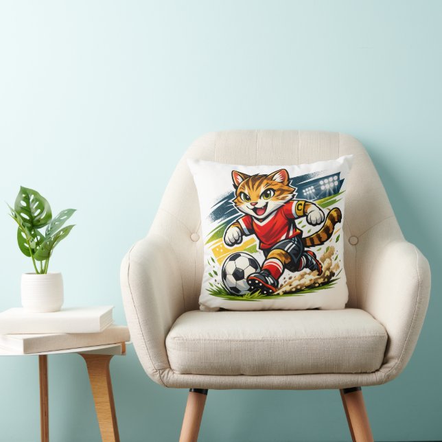 Captain Cat: The Soccer Sprint Cushion (Chair)