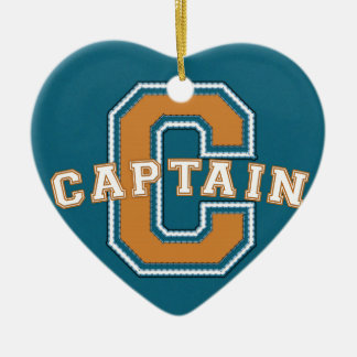 Captain Ceramic Tree Decoration