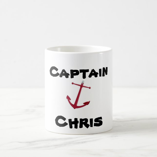 Captain, Chris Coffee Mug (Center)