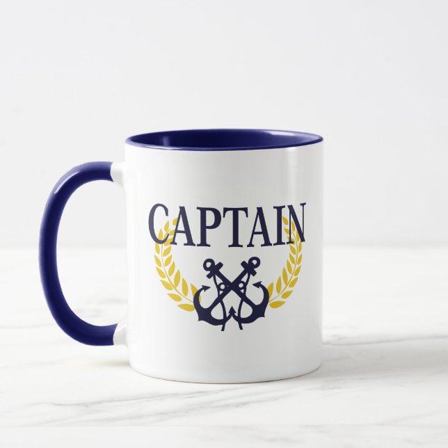 Captain Coffee Mug (Left)