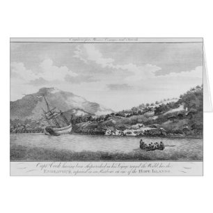 Captain Cook having been shipwrecked