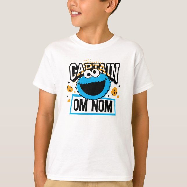 Captain Cookie Monster T-Shirt (Front)