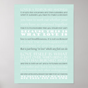 Captain Corelli's Mandolin Quote Poster