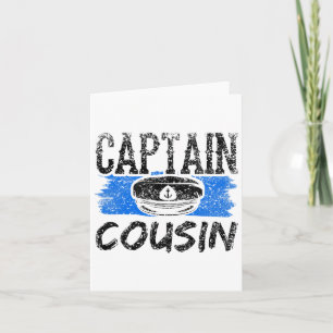 Captain Cousin Yacht Crew Boat Ship Card