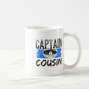 Captain Cousin Yacht Crew Boat Ship  Coffee Mug