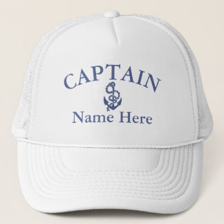 Captain - customisable trucker hat