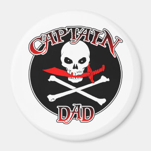 Captain Dad (Cutlass) Magnet
