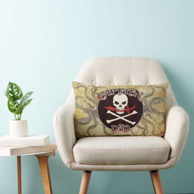 Captain Dad - Embraced by the Deep Lumbar Cushion (Chair)