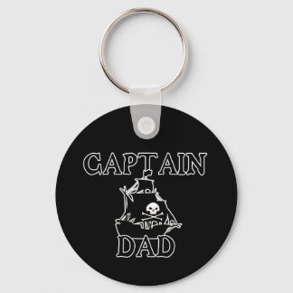 Captain Dad Keychain