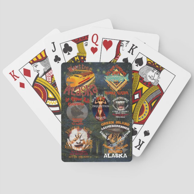 CAPTAIN DAN WE BARBECUE THE LAMB OF GOD EVERY 2052 PLAYING CARDS (Back)