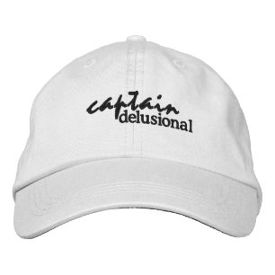 Captain Delusional Embroidered Hat
