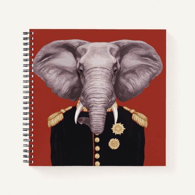 Captain Elephant Notebook (Front)