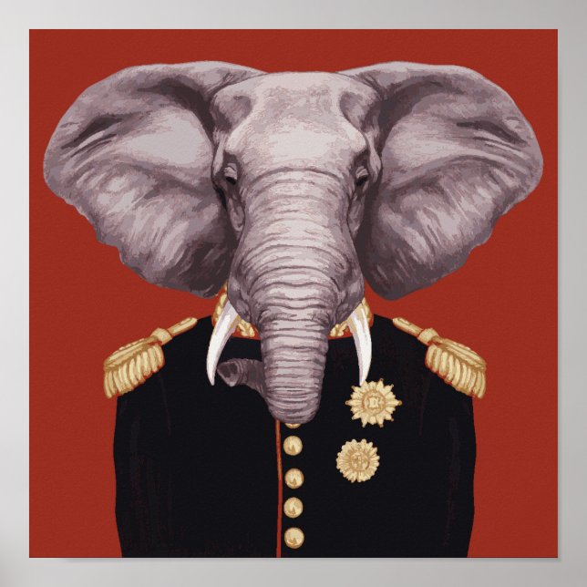 Captain Elephant Poster (Front)