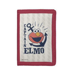 Captain Elmo Tri-fold Wallet