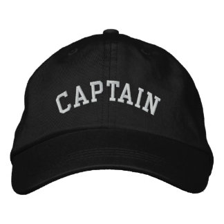Captain Embroidered Hat
