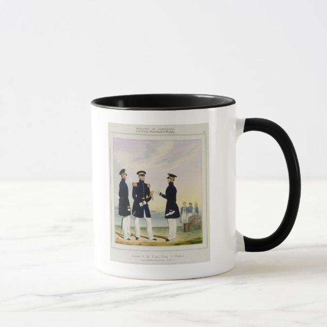 Captain, Flag Officer and Commander (Undress) plat Mug (Right)