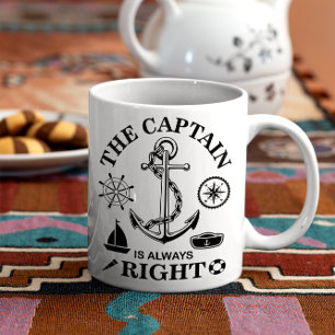 Captain Funny Coffee Mug