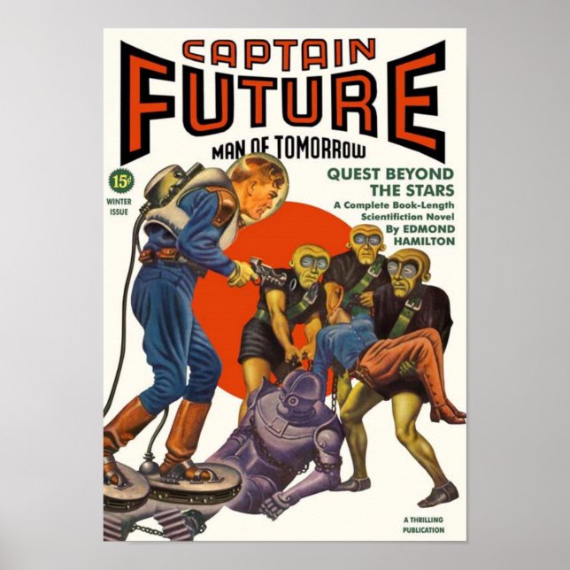 Captain Future -- Quest beyond the Stars Poster (Front)