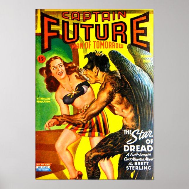 Captain Future -- The Star of Dread Poster (Front)