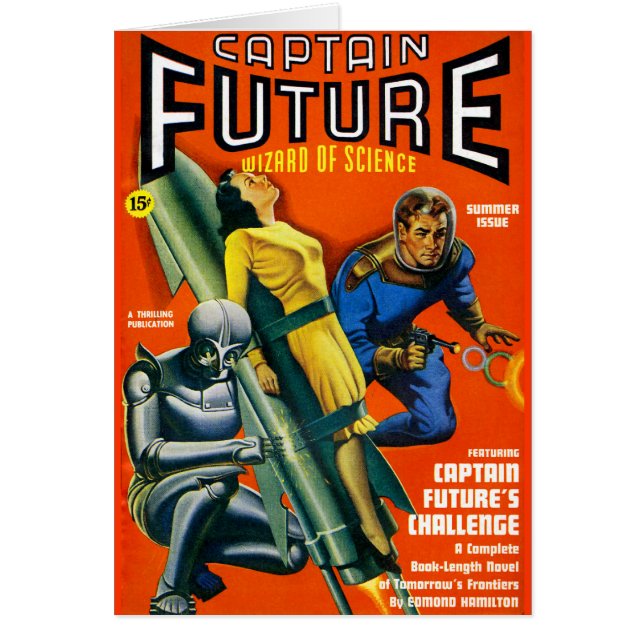 Captain Future's Challenge! (Front)
