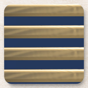 Captain gold stripes coaster