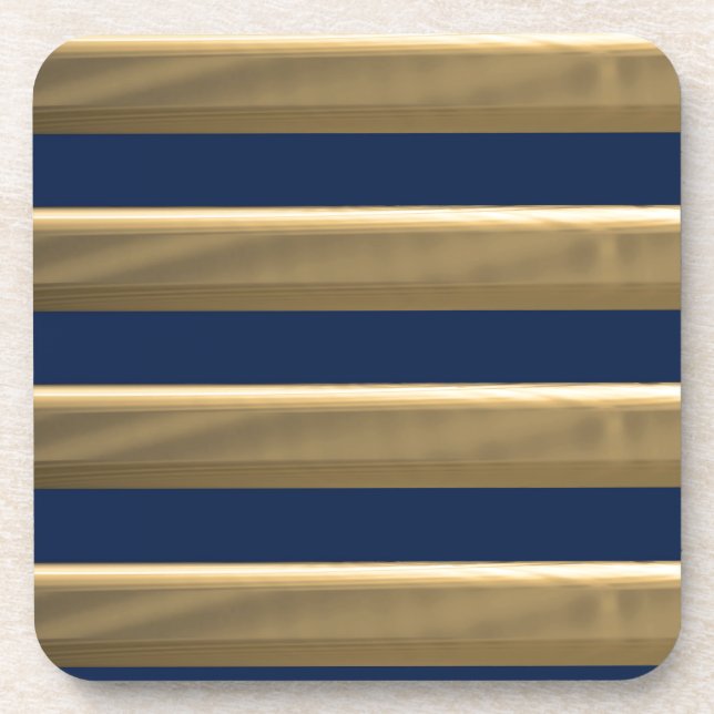 Captain gold stripes coaster (Front)