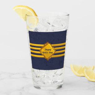 Captain gold stripes glass