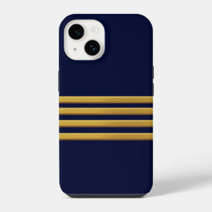 Captain gold stripes iPhone 14 case
