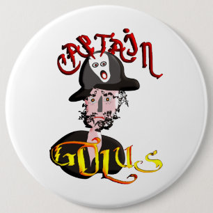 Captain Golus 6 Cm Round Badge
