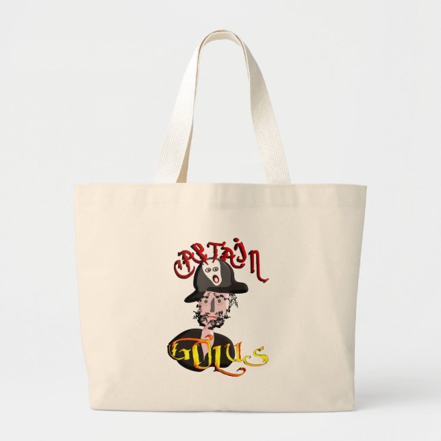Captain Golus Large Tote Bag (Front)