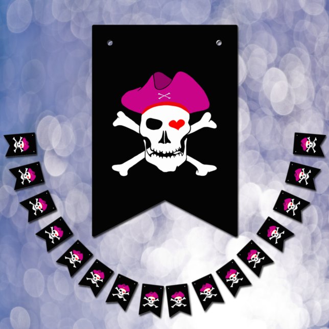 Captain Grace, Pirates Bunting Flags, Boat Party (Creator Uploaded)