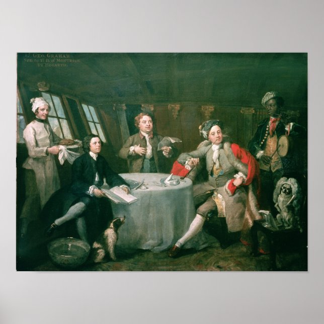 Captain Graham in his Cabin Poster (Front)