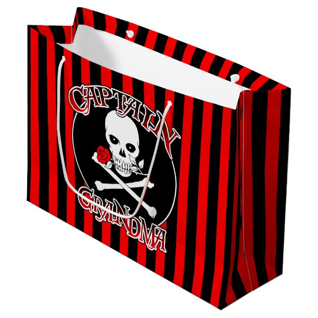 Captain Grandma Gift Bag (Front Angled)