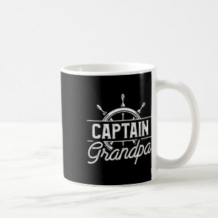 Captain Grandpa Funny Boating Sailing Quote For Gr Coffee Mug