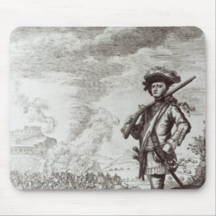 Captain Henry Morgan at the sack Mouse Pad