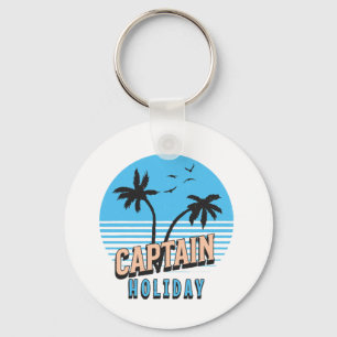 Captain Holiday Key Ring
