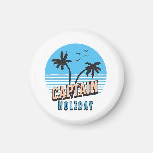 Captain Holiday Magnet (Front)
