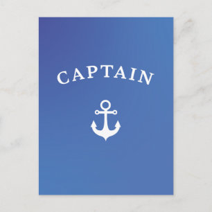Captain Holiday Postcard