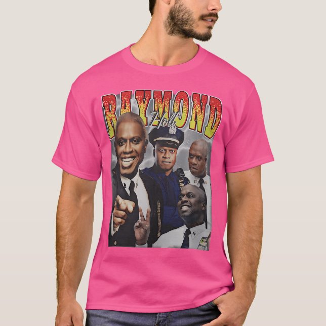 Captain Holt Retro Vintage Kids T-Shirt (Front)